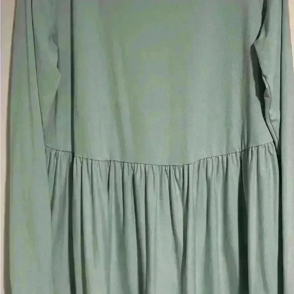 Women’s L Zenana tunic EUC - light blue/green color - Picture 3 of 3